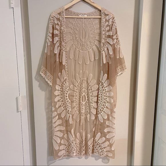 Rebellion Other - Rebellion Lace Duster Kimono